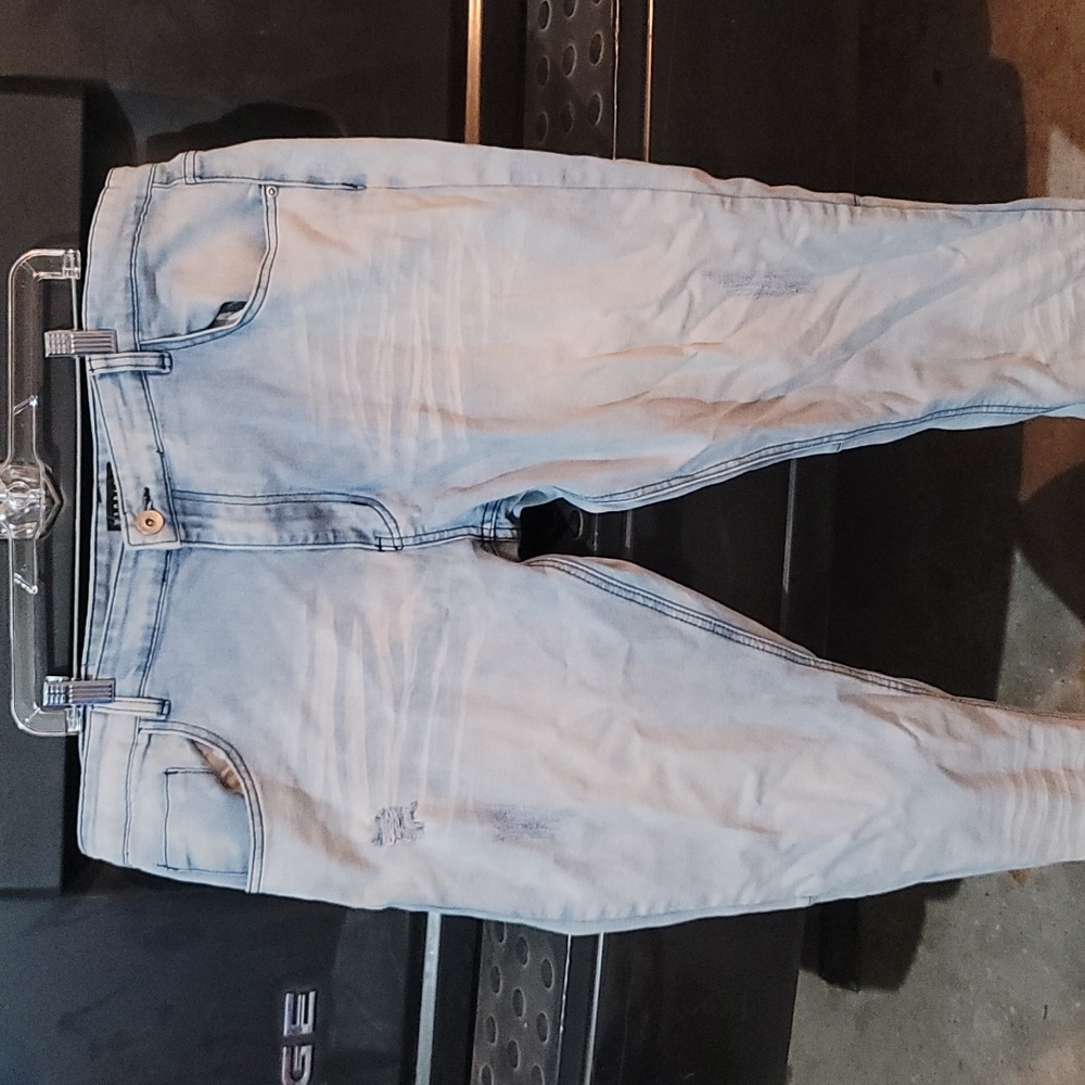 Acid washed Mad Blue men's jeans